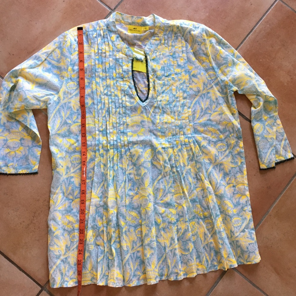 Roberta Roller Rabbit 100% cotton Irina top M Excellent condition, worn once. - Picture 7 of 12